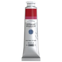 Peinture à l'huile - Extra-fine - Carmin d'alizarine - 328 - Lefranc Bourgeois - 40ml
