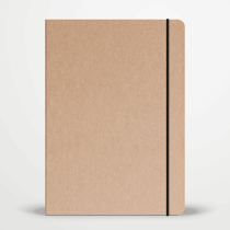 Notebook Souple - pages pointillées - Sable - 150 x 210 mm - Made in France