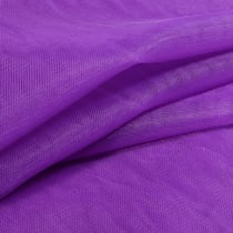 Tissu Tulle souple grande largeur uni Violet - Au mètre