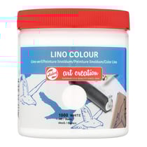 Peinture pour linogravure - Blanc - Linoléum - Art Création - 250ml