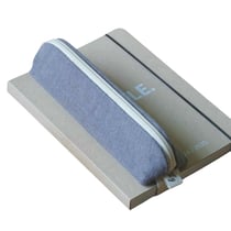 La trousse élastiquée en lin
