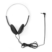 Nedis Casque Filaire Jack 3.5mm avec Basses Puissantes Ultra-léger Noir