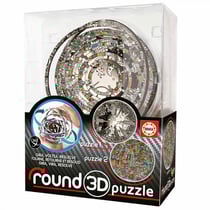 Round 3D puzzle Charles Fazzino