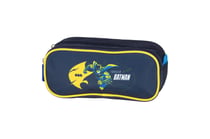 Trousse scolaire Batman – Bleu marine/Jaune – FOREVER – 2 compartiments