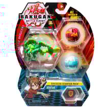 Bakugan battle planet - pack de demarrage ventus garganoid : 3 boules - spin master 20108793