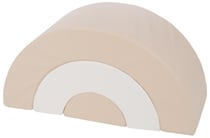 Arc-en-ciel mini - lot de 3 gros blocs blanc, cappuccino