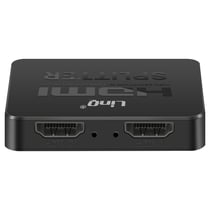 LinQ Duplicateur HDMI 4K Ultra HD sur 2 Écrans Simultanés Noir