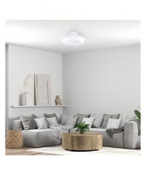 PLAFONNIER WIFI VENTILATEUR RGB ET BT MUSIQUE SIROCO KSIX