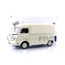 Voiture Miniature de Collection - SOLIDO 1/18 - CITROEN Type H Tacot 40 ans - 1969 - Blanc - 1804813