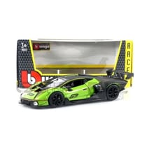 Voiture miniature de collection - LAMBORGHINI - Essenza SCV12 - Échelle 1/24 - Green/Black - Réf. 28017GR