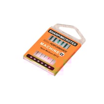 Assortiment de 6 aiguilles machine à coudre universelles pointue taille 80