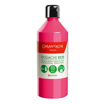 Peinture gouache - Rose fluo - Mat - 500ml - Caran d'Ache - Gouache Eco