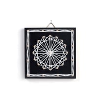 Graine Créative - Tableau de fil tendu String Art Rosace 11 cm