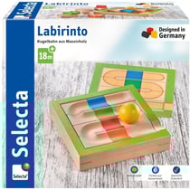 Parcours à boule en bois massif Labirinto