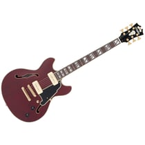Deluxe Mini DC Satin Trans Wine D'Angelico
