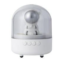 Enceinte Bluetooth Astronaute 360° Son Stéréo Lumière Ajustable Design Déco Blanc YONIS