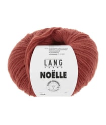 Pelote de laine à tricoter NOËLLE - Lang Yarns 87 Marron