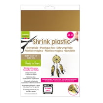 Plastique créatif - Or - 25 feuilles A4