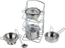 Set de cuisine 9 pièces métal - WDK GROUPE PARTNER