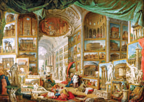 Puzzle 1000 pièces - Galerie du Rome antique by Paolo Pannini - Eurographics