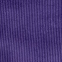 Tissu Velours côtelé lavé uni Violet - Au mètre