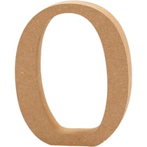 Lettre, O, H : 8 cm, ép. 1,5 cm, 1 pièce