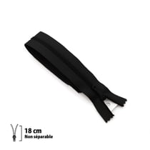 Fermeture éclair pantalon Z13 - Non séparable métallique 4mm - 18 cm