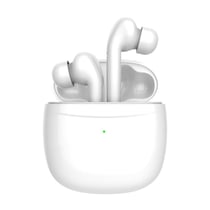 Avizar Écouteurs Sans Fil Stéréo Bluetooth 5.0 Ergo Edition avec Micro Blanc
