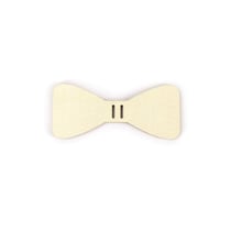 Graine Créative - Noeud papillon en bois à customiser 12 cm