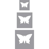 Perforatrice fantaisie Kit: Papillons, 1,6cm+2,54cm+3,81cm, 3 pces