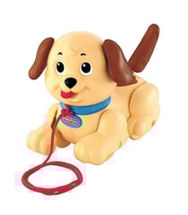 Petit chien snoopy - fisher price - h9447 - jouet à tirer