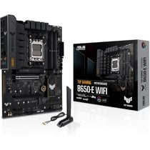 Carte mère Asus TUF GAMING - B650-E WIFI - Composants militaires - Noir/Orange vif - 30,5 x 24,4 cm