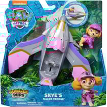 Coffret pat patrouille jungle pups : avion + sella - vehicule transformable - figurine chien - paw patrol - spin master