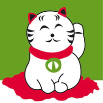 LUC - Kit canevas Soudan Chat 20x20cm