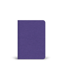 Le cahier Poche - Pages pointillées - Violet - 105 x 150 mm - Made in France