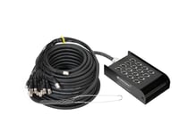 OMNITRONIC Boîtier de scène multicœur 12/4 30m