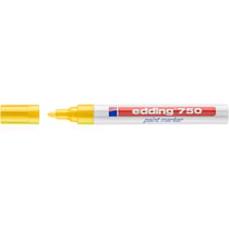Marqueur Peinture 750 Jaune Pointe Ronde 2-4 mm EDDING