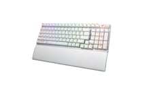 Clavier mécanique Asus ROG Strix Scope II 96 Wireless - ABS - Blanc - 37,7 x 13,1 x 4,0 cm