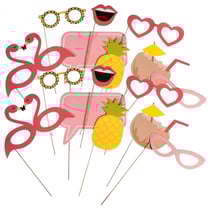 16 masques pour Photobooth - Summer