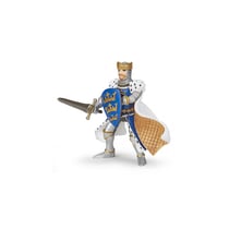 39953 Figurine historique Roi Arthur Bleu - Papo - Beige