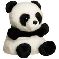 Peluche AURORA - Panda - 13 cm - plastique recyclé