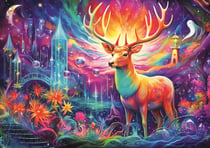 Puzzle 1000 pièces - Cerf Mystique - Trefl