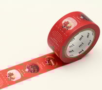 Masking Tape Noel 2 cm Gâteaux de Noël - christmas cake