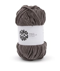 Fil velours 100GR à tricoter PINGO CHENILLE - Pingouin - certifié Oeko-Tex Minerai Gris