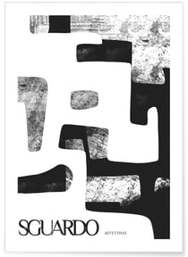 Affiche 'Abstract Sguardo' | A3 : 29,7x42cm