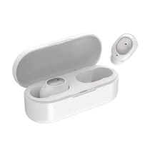 Ecouteurs Bluetooth 5.0 Stéréo Sans Fil Sport Avec Réduction De Bruit Blanc YONIS