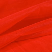 Tissu Tulle souple grande largeur uni Rouge - Au mètre
