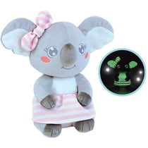 Peluche lumineuse LIMINOU CALLY MIMI KOALA - JEMINI 22 cm - Gris - Bleu, gris et rose - Mixte