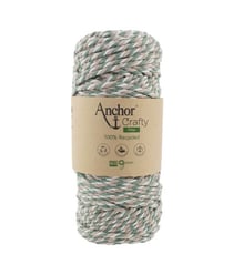 Corde de Coton Recyclé Macramé Anchor Crafty Fine Mix - 250gr - Anchor 201 Multicolor Lagon