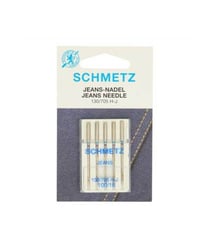 Aiguilles Universelle Jeans - Dimension 100/16 - 130/705H-J - 5 pces - SCHMETZ Bleu